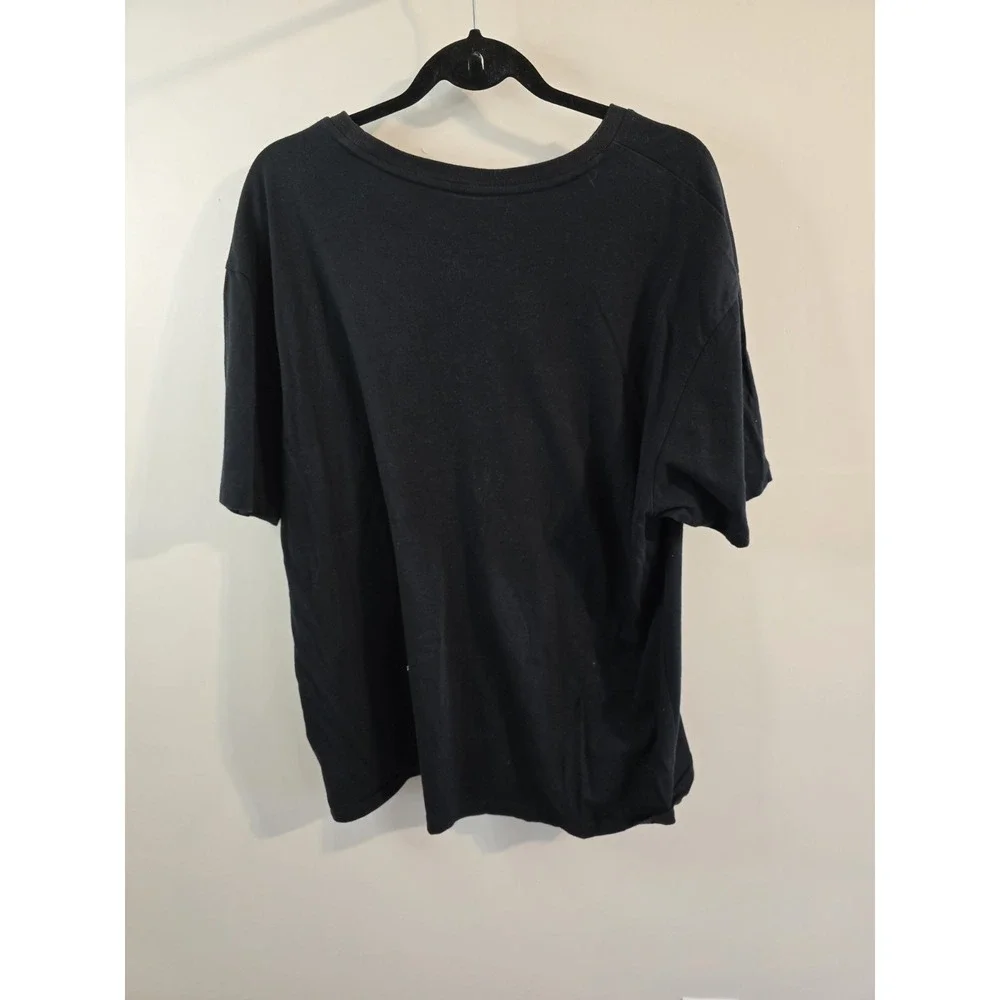 Polo Ralph Lauren T-Shirt Size XL Black Cotton‎ Logo Preppy Classic Versatile
